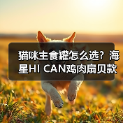 猫咪主食罐怎么选？海星HI CAN鸡肉扇贝款性价比评测