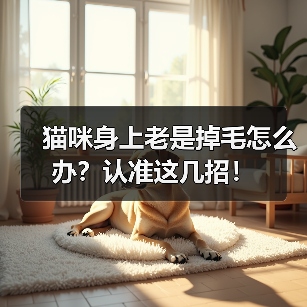 猫咪身上老是掉毛怎么办？认准这几招！