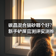 碳晶混合猫砂哪个好？新手铲屎官测评实测推荐