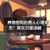养宠物狗的男人心理变态？其实只是误解（图2）