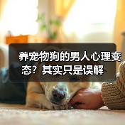养宠物狗的男人心理变态？其实只是误解（图4）