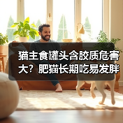猫主食罐头含胶质危害大?肥猫长期吃易发胖!(图3) 猫主食罐头含胶质危害大?肥猫长期吃易发胖!(图3)