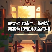 爱犬掉毛成片,揭秘狗狗突然掉毛斑秃的真相!(图2) 爱犬掉毛成片,揭秘狗狗突然掉毛斑秃的真相!(图2)