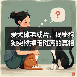 爱犬掉毛成片,揭秘狗狗突然掉毛斑秃的真相!(图3) 爱犬掉毛成片,揭秘狗狗突然掉毛斑秃的真相!(图3)