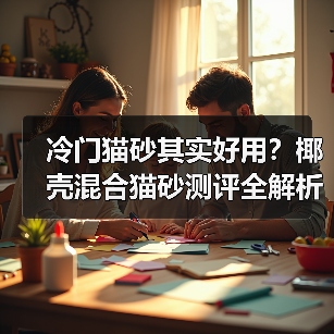 冷门猫砂其实好用？椰壳混合猫砂测评全解析