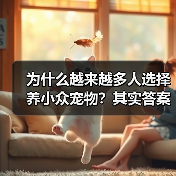 为什么越来越多人选择养小众宠物？其实答案很简单（图2）