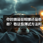 你的猫是聪明猫还是憨憨？看这些测试方法判断智商高低