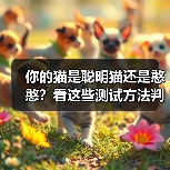 你的猫是聪明猫还是憨憨?看这些测试方法判断智商高低(图4) 你的猫是聪明猫还是憨憨?看这些测试方法判断智商高低(图4)