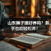 山东狮子猫好养吗？新手也能轻松养！