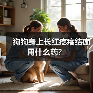 狗狗身上长红疙瘩结痂用什么药？