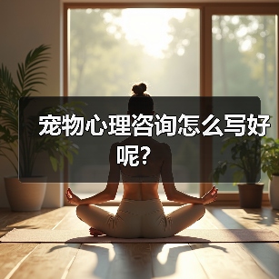 宠物心理咨询怎么写好呢?(图4) 宠物心理咨询怎么写好呢?(图4)