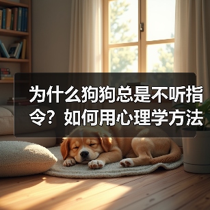 为什么狗狗总是不听指令？如何用心理学方法让它们听话？