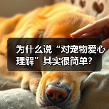 为什么说“对宠物爱心理解”其实很简单?(图1) 为什么说“对宠物爱心理解”其实很简单?(图1)
