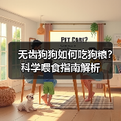 无齿狗狗如何吃狗粮？科学喂食指南解析