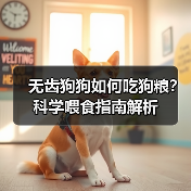 无齿狗狗如何吃狗粮?科学喂食指南解析(图3) 无齿狗狗如何吃狗粮?科学喂食指南解析(图3)
