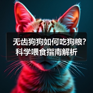 无齿狗狗如何吃狗粮?科学喂食指南解析(图2) 无齿狗狗如何吃狗粮?科学喂食指南解析(图2)