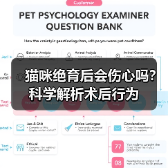 猫咪绝育后会伤心吗？科学解析术后行为（图2）