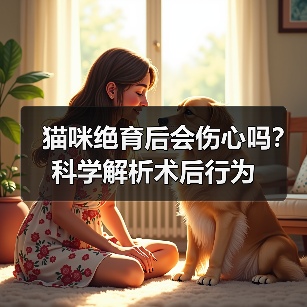猫咪绝育后会伤心吗？科学解析术后行为（图3）
