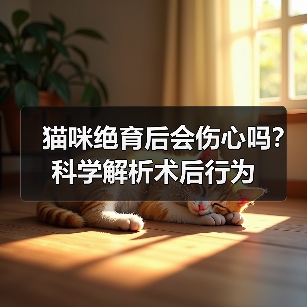 猫咪绝育后会伤心吗？科学解析术后行为（图4）