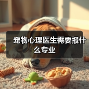 宠物心理医生需要报什么专业(图1) 宠物心理医生需要报什么专业(图1)