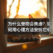 为什么宠物会焦虑？如何用心理方法安抚它们？