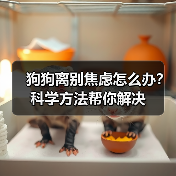 狗狗离别焦虑怎么办?科学方法帮你解决(图4) 狗狗离别焦虑怎么办?科学方法帮你解决(图4)