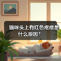 猫咪头上有红色疙瘩是什么原因?(图4) 猫咪头上有红色疙瘩是什么原因?(图4)