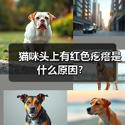 猫咪头上有红色疙瘩是什么原因?(图3) 猫咪头上有红色疙瘩是什么原因?(图3)