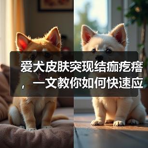 爱犬皮肤突现结痂疙瘩，一文教你如何快速应对！