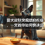 爱犬皮肤突现结痂疙瘩,一文教你如何快速应对!(图4) 爱犬皮肤突现结痂疙瘩,一文教你如何快速应对!(图4)
