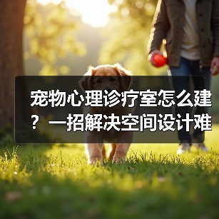 宠物心理诊疗室怎么建?一招解决空间设计难题(图3) 宠物心理诊疗室怎么建?一招解决空间设计难题(图3)