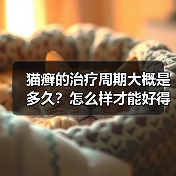 猫癣的治疗周期大概是多久？怎么样才能好得快一点？