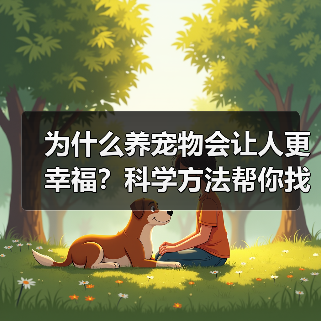 为什么养宠物会让人更幸福?科学方法帮你找到答案(图3) 为什么养宠物会让人更幸福?科学方法帮你找到答案(图3)