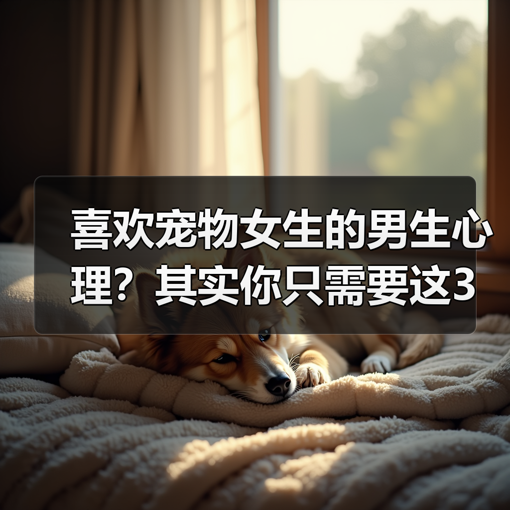 喜欢宠物女生的男生心理?其实你只需要这3步(图1) 喜欢宠物女生的男生心理?其实你只需要这3步(图1)