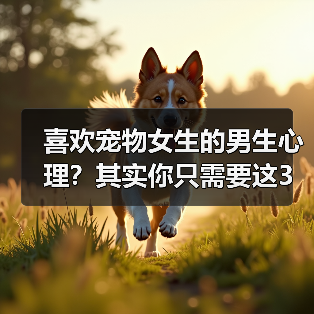 喜欢宠物女生的男生心理?其实你只需要这3步(图2) 喜欢宠物女生的男生心理?其实你只需要这3步(图2)