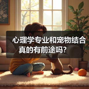 心理学专业和宠物结合真的有前途吗？