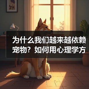 为什么我们越来越依赖宠物?如何用心理学方法获得情绪价值(图4) 为什么我们越来越依赖宠物?如何用心理学方法获得情绪价值(图4)