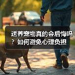 送养宠物真的会后悔吗?如何避免心理负担(图3) 送养宠物真的会后悔吗?如何避免心理负担(图3)