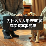 为什么女人想养宠物?其实答案很简单(图1) 为什么女人想养宠物?其实答案很简单(图1)