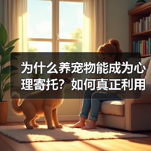为什么养宠物能成为心理寄托？如何真正利用它？