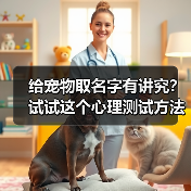 给宠物取名字有讲究?试试这个心理测试方法(图3) 给宠物取名字有讲究?试试这个心理测试方法(图3)