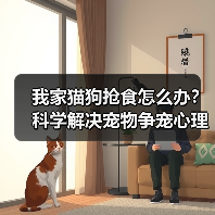 我家猫狗抢食怎么办?科学解决宠物争宠心理问题(图4) 我家猫狗抢食怎么办?科学解决宠物争宠心理问题(图4)