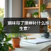 猫咪得了猫癣补什么维生素？