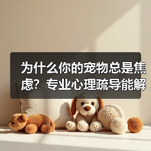 为什么你的宠物总是焦虑？专业心理疏导能解决吗？