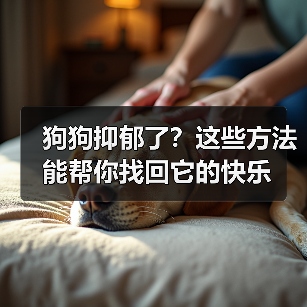 狗狗抑郁了?这些方法能帮你找回它的快乐(图3) 狗狗抑郁了?这些方法能帮你找回它的快乐(图3)