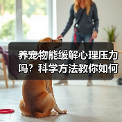 养宠物能缓解心理压力吗?科学方法教你如何通过宠物改善心理健康(图1) 养宠物能缓解心理压力吗?科学方法教你如何通过宠物改善心理健康(图1)