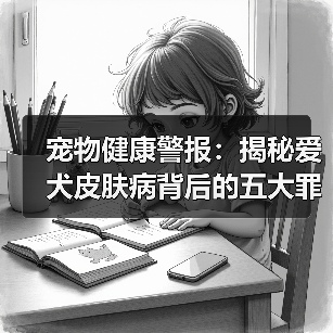 宠物健康警报：揭秘爱犬皮肤病背后的五大罪魁祸首