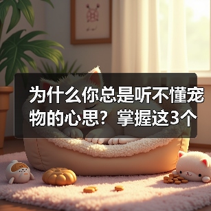 为什么你总是听不懂宠物的心思?掌握这3个技巧轻松沟通(图1) 为什么你总是听不懂宠物的心思?掌握这3个技巧轻松沟通(图1)