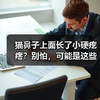 猫鼻子上面长了小硬疙瘩？别怕，可能是这些情况（图3）