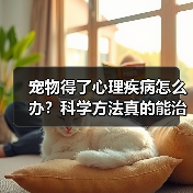 宠物得了心理疾病怎么办?科学方法真的能治(图3) 宠物得了心理疾病怎么办?科学方法真的能治(图3)